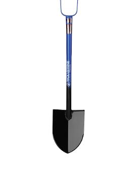 Roundmouth Shovel - Steel Handle