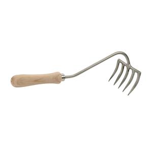 Hand Garden Rake - 5-Tine